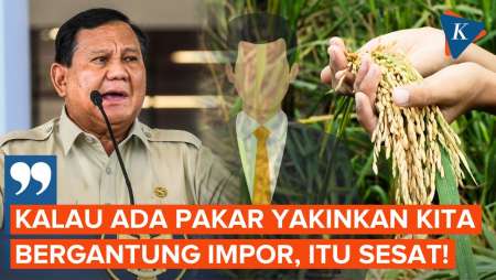 [FULL] Sentil Pakar yang Bolehkan Impor Pangan, Prabowo: Sesat Pikir!