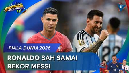 Cristiano Ronaldo Samai Rekor Lionel Messi Di Piala Dunia