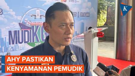 AHY Sebut Pemerintah Pastikan Kenyamanan Pemudik Tahun Ini