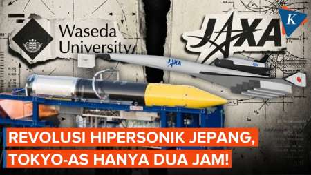 Jepang Sukses Uji Mesin Pesawat Hipersonik, Tokyo-AS Cuma 2 Jam!