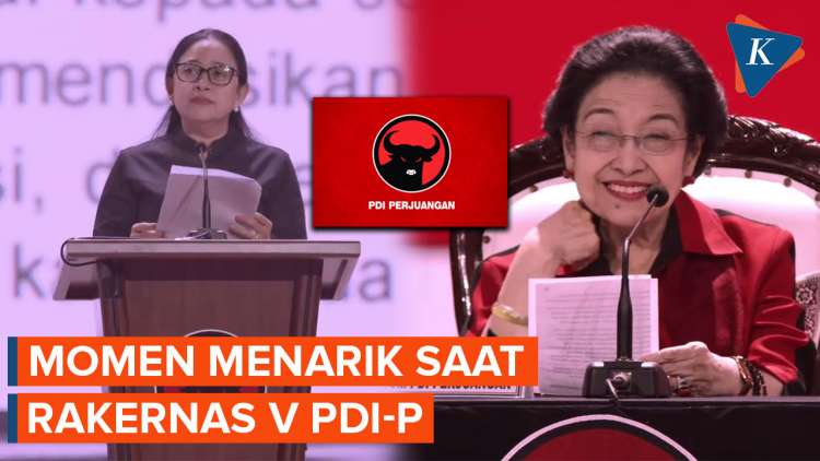 Rakernas V PDI-P: Air Mata Puan, Tarik-ulur Mega, dan Absennya Prananda