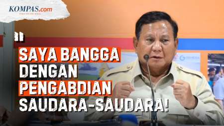 Suara Bergetar, Prabowo Tutup Rapat Penanganan Banjir Aceh, "Saya Bangga!"