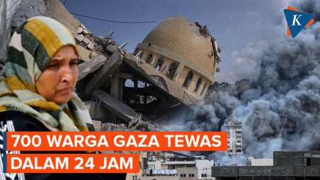 Israel Tewaskan 700 Orang dalam 24 Jam Usai Gencatan Senjata