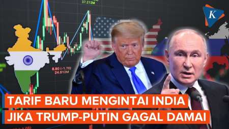 AS Ancam Tambah Tarif ke India jika Perundingan Damai Trump-Putin Gagal