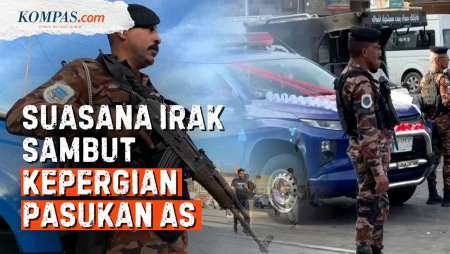 Reaksi Warga Baghdad Setelah AS Resmi Angkat Kaki Dari Irak