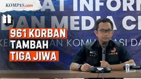 Update Korban Banjir-Longsor Sumatera, Korban Jiwa 964 Jiwa, 264 Orang Hilang