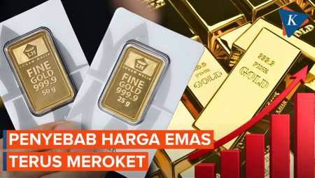 Harga Emas Meroket, Tembus Rp 2,9 Juta, Apa Penyebabnya?