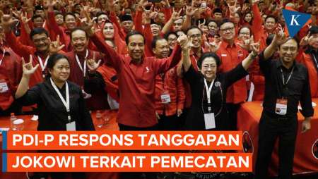 PDI-P Tanggapi Komentar Jokowi Setelah Dipecat Partai