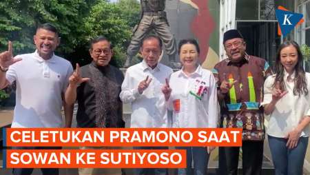 Sowan ke Sutiyoso, Pramono: Persjia Bilang, yang Paling Ngerti Bola Itu Bang Yos dan Mas Anies