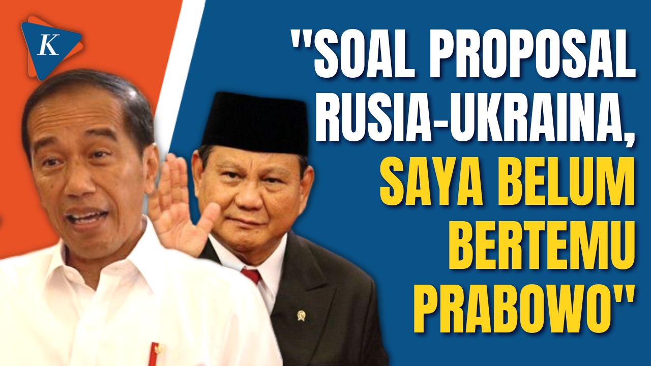 Jokowi Akui Belum Bertemu Prabowo untuk Bahas Proposal Perdamaian Rusia-Ukraina