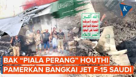 Jet "Fancy" F-15 Arab Saudi "Rontok" Dihantam Rudal Houthi