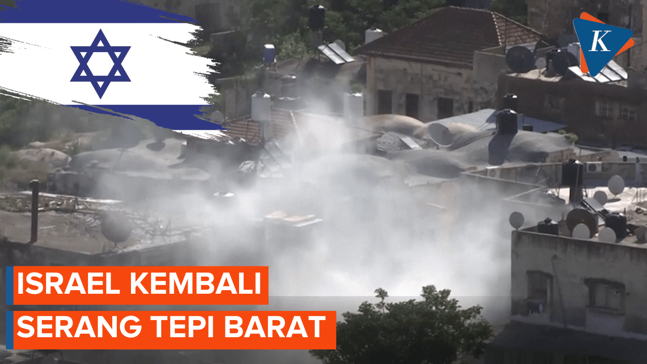 Israel Kembali Serang Tepi Barat, Lebih dari 953 Bangunan Hancur