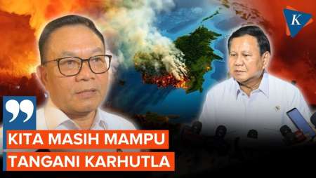 Prabowo Belum Tetapkan Karhutla Bencana Nasional, Dudung: Kita Masih Mampu!