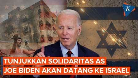 Presiden AS Joe Biden Mau Kunjungi Israel, untuk Apa?
