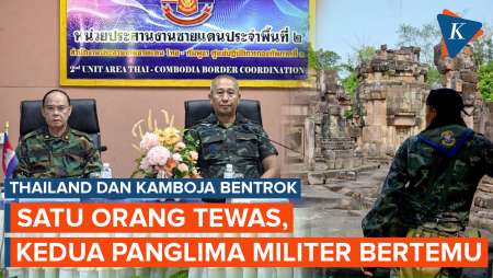 Thailand dan Kamboja Baku Tembak, Panglima Militer Kedua Kubu Bertemu
