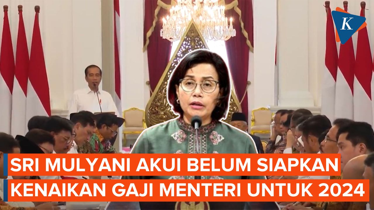 Video: Sri Mulyani Siapkan Rekomendasi Kenaikan Gaji Menteri Untuk ...