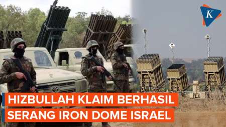 Hizbullah Klaim Rudalnya Berhasil Menghantam Pertahanan Iron Dome Israel