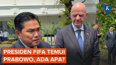Presiden FIFA Temui Prabowo Jelang Laga Final Indonesia Vs Thailand, Ada Apa?