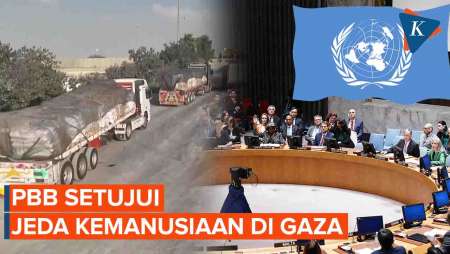 PBB Setujui Jeda Kemanusiaan di Seluruh Jalur Gaza