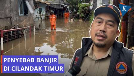 Cilandak Timur Banjir Hampir 1 Meter, Ini Penyebabnya