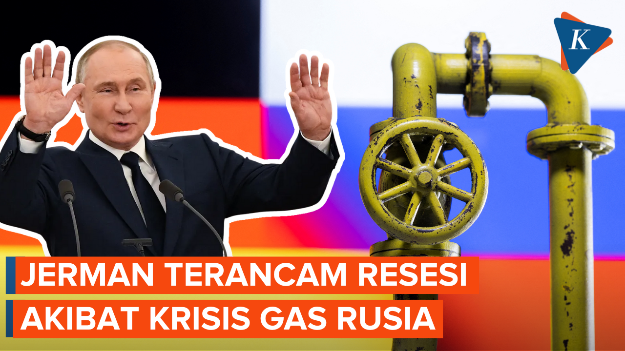 Jerman Terancam Resesi karena Krisis Gas dari Rusia