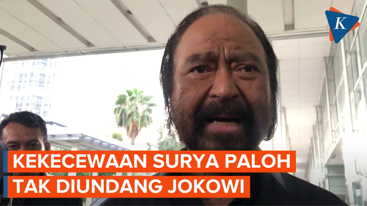 Isi Hati Surya Paloh, yang Kecewa Tak Diundang Jokowi