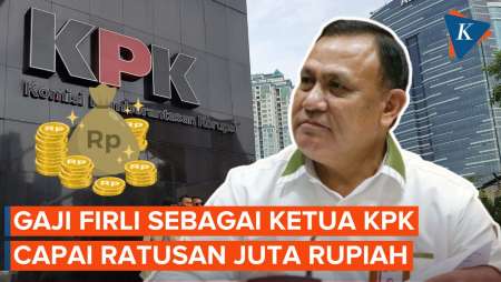 Bergaji Ratusan Juta Rupiah, Ini Rincian Gaji Ketua KPK Firli Bahuri