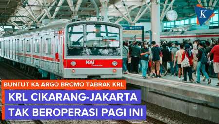 KRL Cikarang-Jakarta Tak Beroperasi Pagi Ini, Kereta Berangkat Dari Stasiun Bekasi