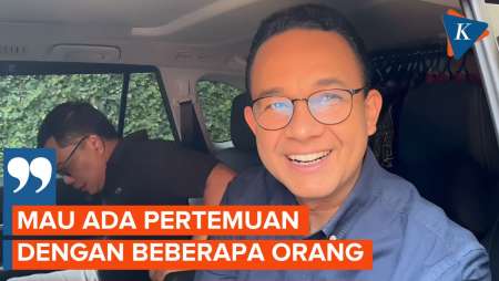 Momen Anies Pergi dari Kediamannya Jelang PDI-P Daftarkan Cagub Jakarta