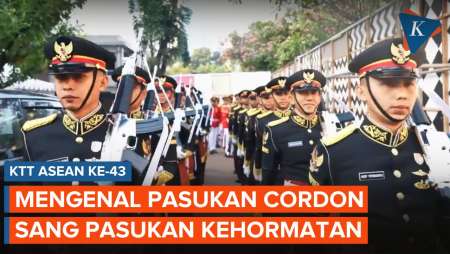 Keistimewaan Pasukan Cordon, Garda Terdepan Indonesia Menyambut Kepala Negara