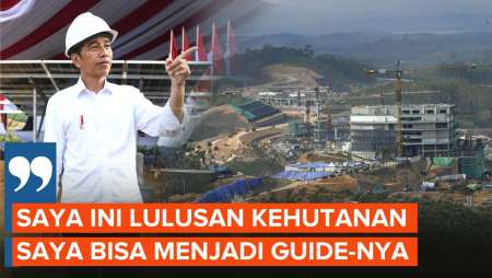 70 Persen IKN Area Hijau, Jokowi Siap Jadi Pemandu jika Stanford University Kunjungi IKN