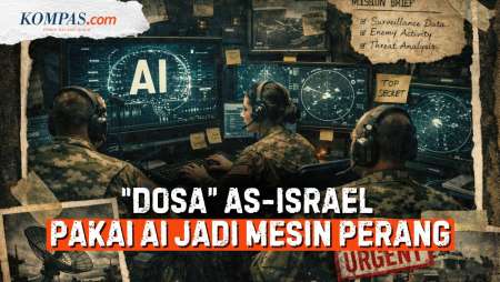 "Dosa" AS-Israel Jadikan AI Juru Taktik Perang Di Timur Tengah