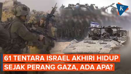 61 Tentara Israel Akhiri Hidup Sejak Perang Di Gaza, Apa Penyebabnya?
