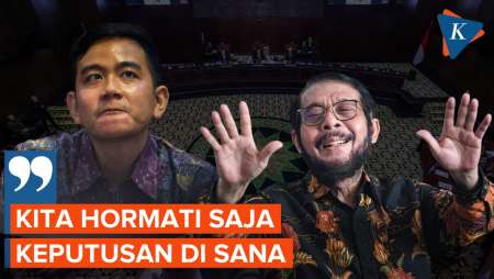 Begini Jawaban Gibran soal Pamannya yang Diberhentikan dari Ketua MK