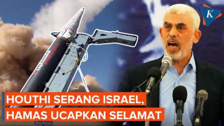 Hamas Beri Selamat Houthi atas Serangan Rudal ke Israel