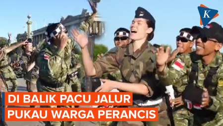 Pacu Jalur Kontingen RI Pukau Warga Perancis, Ternyata Ini Cerita di Baliknya...