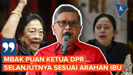 Hasto Sebut Puan Akan Jadi Ketua DPR Selanjutnya Sesuai Arahan Megawati