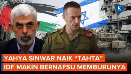 Yahya Sinwar di Pucuk Pimpinan Hamas, Israel Makin Bernafsu Cari Sosoknya!