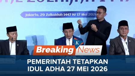[FULL] Kemenag Tetapkan Idul Adha 1447 H Jatuh Pada Rabu, 27 Mei 2026
