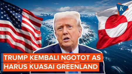 Trump Kembali Ngotot AS Harus Kuasai Greenland, Singgung Ancaman China-Rusia