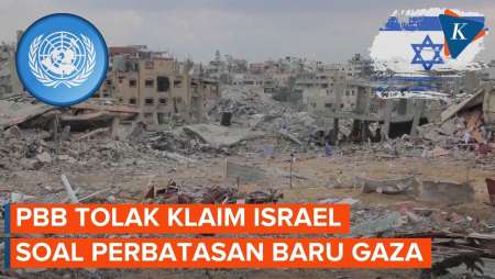PBB Tolak Klaim Israel Soal "Garis Kuning" Jadi Perbatasan Baru Gaza
