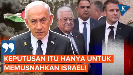 Netanyahu Ngamuk Perancis Akui Palestina Jadi Negara