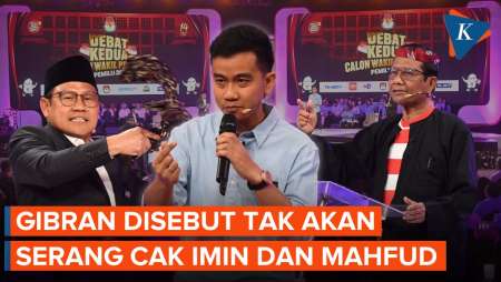 Jelang Debat Cawapres, TKN Pastikan Gibran Tak Akan Serang Cak Imin dan Mahfud MD