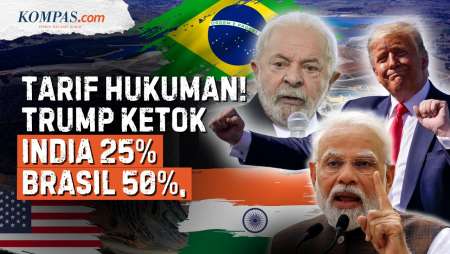 Kenapa Trump Hukum India dan Brasil dengan Tarif 
