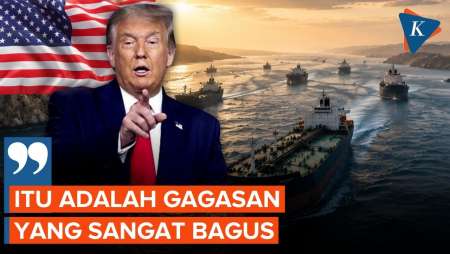 AS Mau Caplok Selat Hormuz, Trump: Itu Ide Bagus