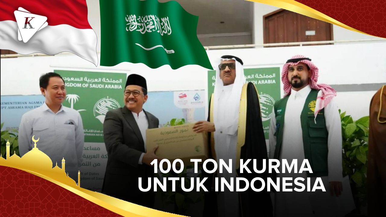Indonesia Terima Hibah 100 Ton Kurma dari Raja Salman Arab Saudi