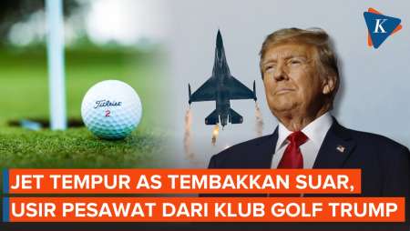 Jet Tempur AS Usir Pesawat yang Nyelonong di Atas Lapangan Golf Trump