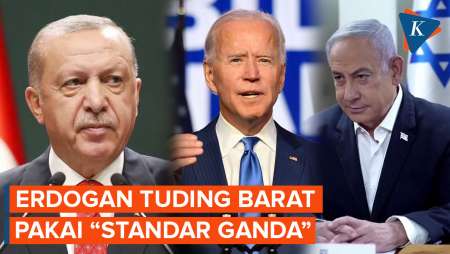 Murka, Erdogan Tuding Barat “Standar Ganda” dalam Konflik Iran-Israel