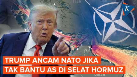 Trump Ancam NATO, Peringatkan Hal Buruk Jika Tak Bantu AS Di Selat Hormuz