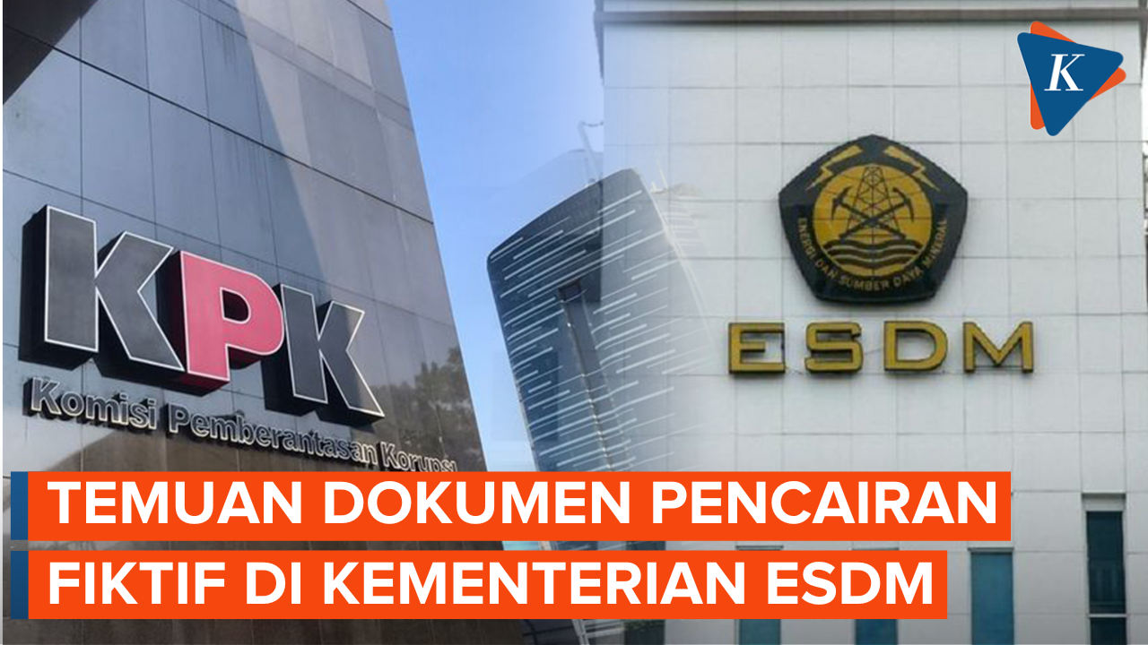 KPK Temukan Dokumen Pencairan Fiktif Tukin ASN di Kementerian ESDM